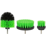 3-OS. PUHASTUSHARJADE KOMPLEKT "POLYPRO" 50/88/100MM, TRELLI OTSA JBM