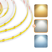 12V LED RIBA TRAMO 320COB NEUTRAALVALGE 4000K IP20 5M KOBI