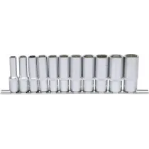 11-OS. 3/8" PIKKADE PADRUNITE KOMPL. 8-19MM SIINIL KS TOOLS