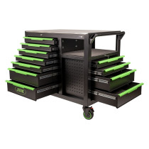 331-OS. TÖÖRIISTAKÄRU/TÖÖLAUD TÖÖRIISTADEGA, INOX LAUAGA JBM*