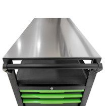 331-OS. TÖÖRIISTAKÄRU/TÖÖLAUD TÖÖRIISTADEGA, INOX LAUAGA JBM*