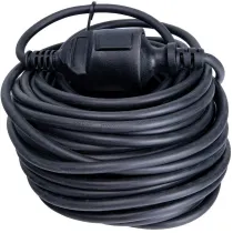 PIKENDUSJUHE RULLIS (JÄTKU) 20M 3X2,5MM2/ IP44, 16A KELTIN