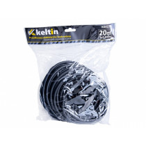 PIKENDUSJUHE RULLIS (JÄTKU) 20M 3X2,5MM2/ IP44, 16A KELTIN