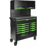 11+2 TÖÖRIISTAKÄRU/TÖÖLAUD, PERFOSEINAGA/ÜLAKAPIGA, INOX LAUD JBM*