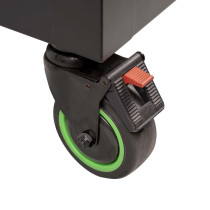 172-OS. TÖÖRIISTAKÄRU/TÖÖLAUD TÖÖRIISTADEGA, PERFOSEINAGA/ÜLAKAPIGA, INOX JBM*