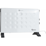 ELEKTRILINE KONVEKTOR RADIAATOR TERMOSTAADIGA 2000W 230V VALGE GEKO