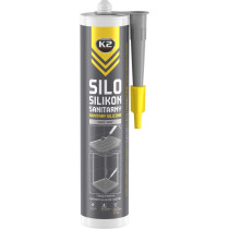 K2 SILO SANITARY SILICONE GREY SANITAARSILIKOON HALL 300ML/PADRUN
