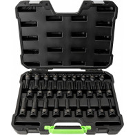 27-OS. PIKKADE LÖÖKOTSIKUTE KOMPL. HEX 5-19MM, TORX T25-T80, 12-TÄHIK M5-M18 JBM*