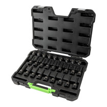 27-OS. PIKKADE LÖÖKOTSIKUTE KOMPL. HEX 5-19MM, TORX T25-T80, 12-TÄHIK M5-M18 JBM*