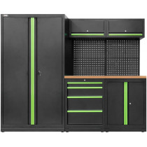 TÖÖKOJA TÖÖKOHA 13-MOODULIT MDF LAUD 2410X620X1950MM JBM*