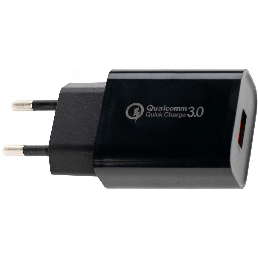 18W KIIRLAADIJA "QUALCOMM QUICK CHARGE 3.0" 230V-9V/2A JBM*