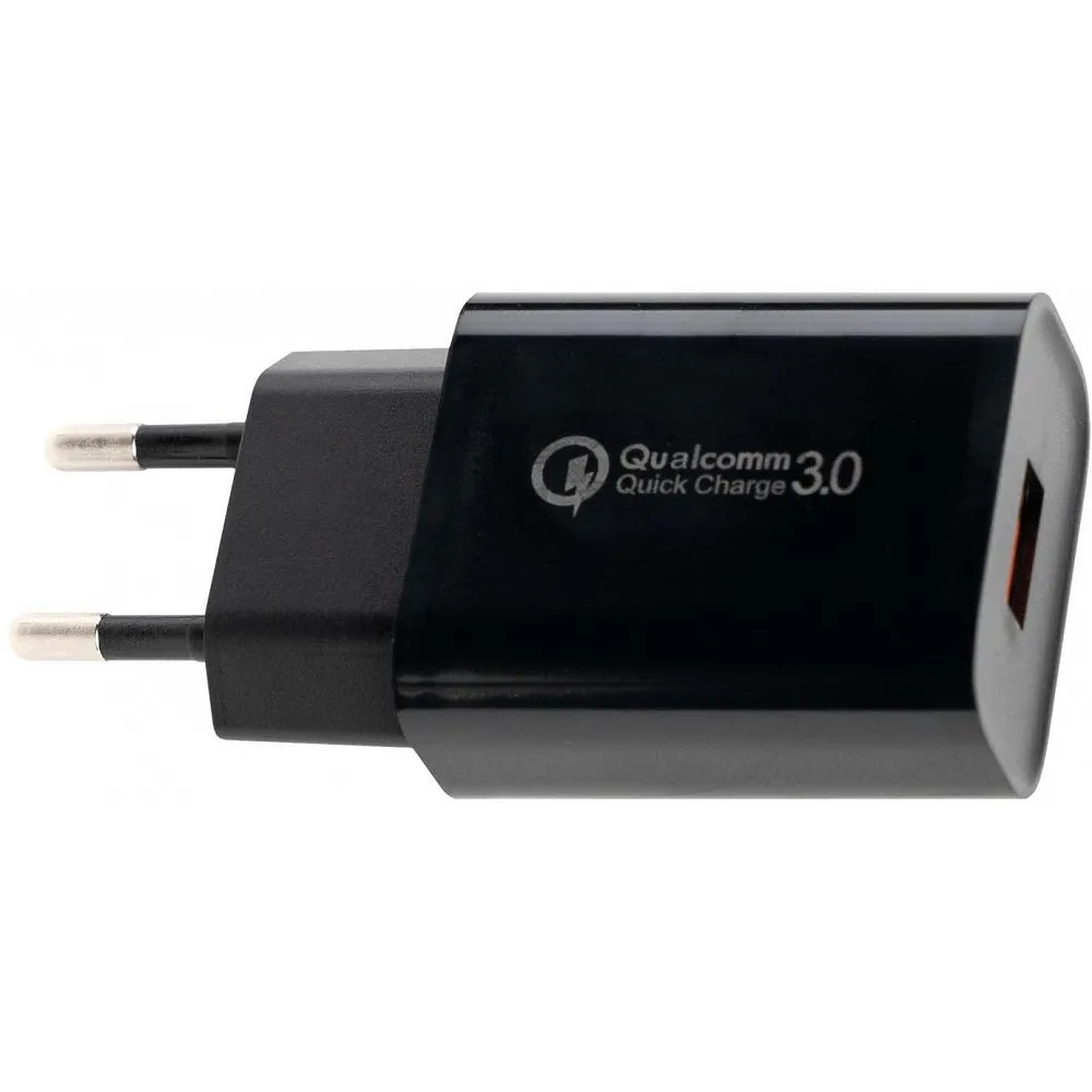18W KIIRLAADIJA "QUALCOMM QUICK CHARGE 3.0" 230V-9V/2A JBM*