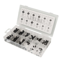 160-OS. MEETERKEERMEGA STOPPERKRUVIDE/KORKIDE KOMPLEKT 3-12MM JBM*