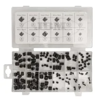 160-OS. MEETERKEERMEGA STOPPERKRUVIDE/KORKIDE KOMPLEKT 3-12MM JBM*