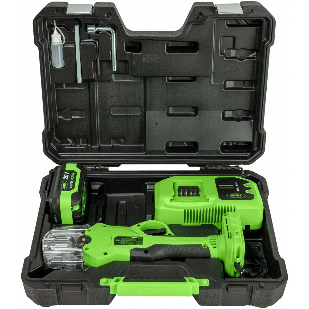 20V AKU OKSASAAG/OKSALÕIKUR KOMPLEKT, 0-30MM, HARJAVABA, +4,0AH+ LAADIJA JBM*