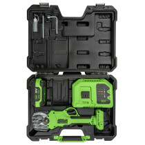 20V AKU OKSASAAG/OKSALÕIKUR KOMPLEKT, 0-30MM, HARJAVABA, +4,0AH+ LAADIJA JBM*