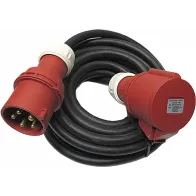 RULLIS PIKENDUSJUHE 400V/20M 5X2,5MM2 KUMMIKATTEGA