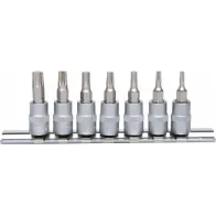 7-OS. 1/4" TORX PADRUNOTSIKUTE KOMPL. T10-T40, SIINIL KS TOOLS