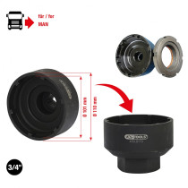 RUMMUMUTRI VÕTI MAN TGA ESISILD 3/4" 101-110MM KS TOOLS