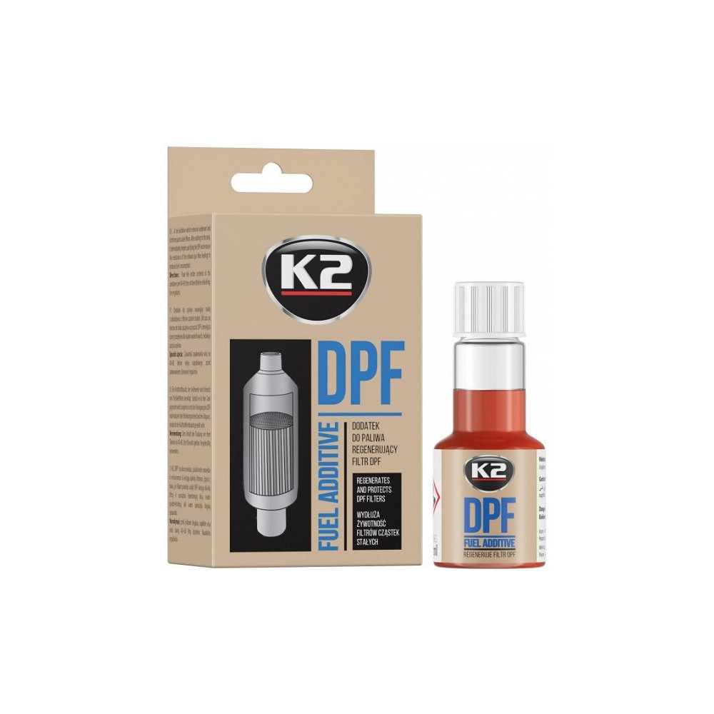 K2 DPF CLEANER DIISLI TAHMAFILTRI PUHASTAJA 50ML 60L-LE