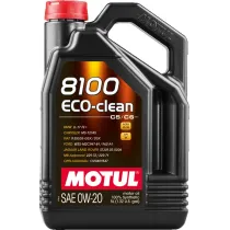 MOTUL 8100 ECO-CLEAN 0W20 C5/C6 5L