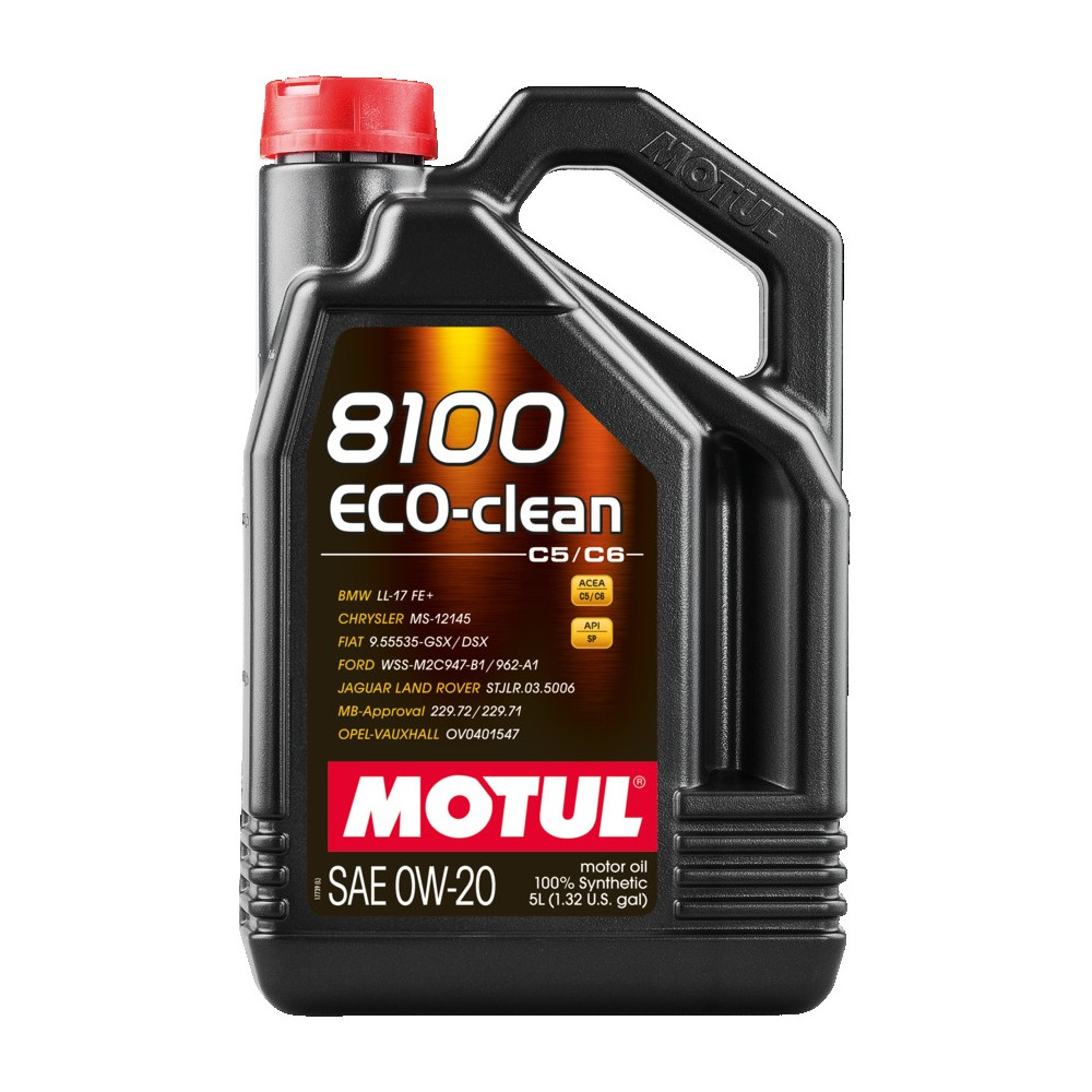 MOTUL 8100 ECO-CLEAN 0W20 C5/C6 5L