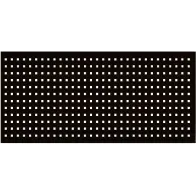 PERFOSEIN "M-MIDDLE" 1500X600MM TUGEVDUSEGA, MUST PERFO -10X10MM/28MM JBM*