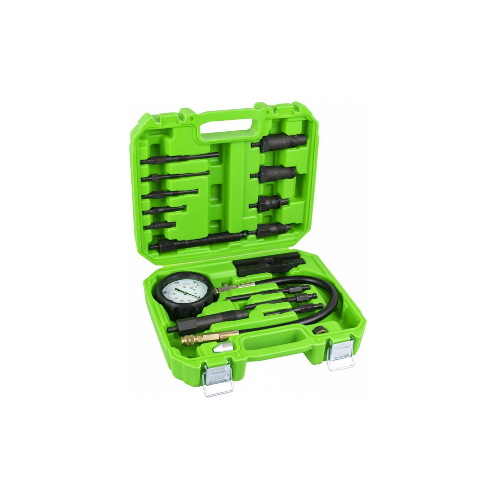 DIISELMOOTORI KOMPRESSIOONI MÕÕTJA + ADAPTERID (VEOKID/TRAKTOR) MAX 70BAR JBM*