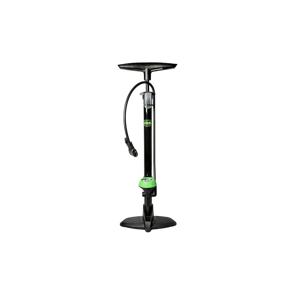 ALUMINIUM KÄSIPUMP MANOMEETRIGA 0-11BAR "HD BIKE", 530MM JBM