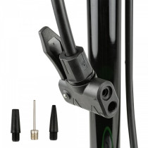 ALUMINIUM KÄSIPUMP MANOMEETRIGA 0-11BAR "HD BIKE", 530MM JBM