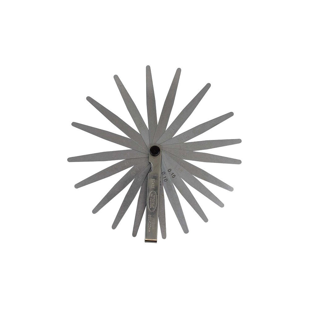 LEHTKALIIBER 20 LEHTE 0,05-1,00MM, PLASTKOTIS JBM*