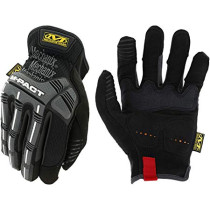 Перчатки Mechanix M-Pact Open Cuff Чёрный/Серый, размер M