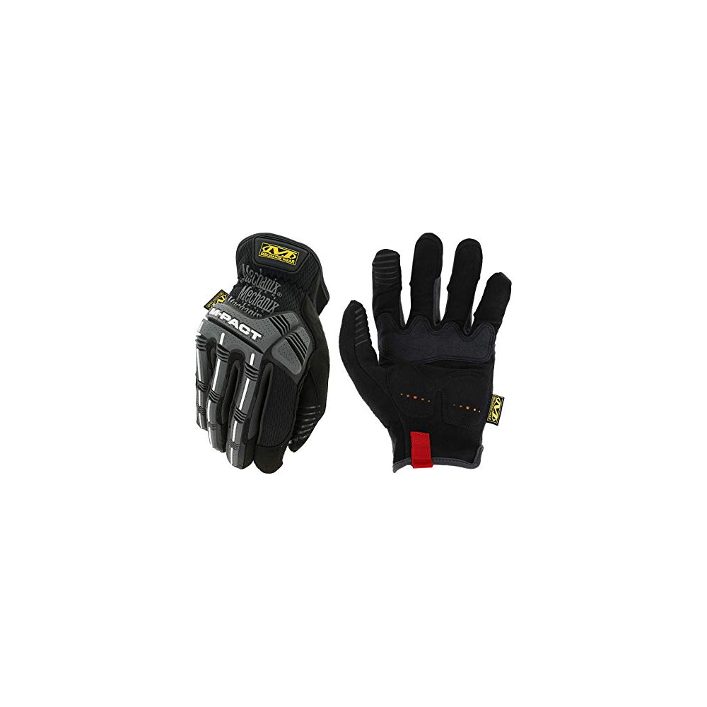 Перчатки Mechanix M-Pact Open Cuff Чёрный/Серый, размер M