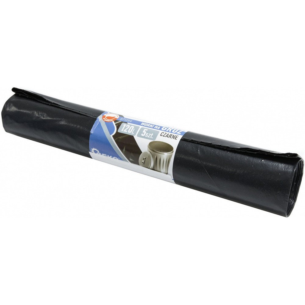 PRÜGIKOTID (PRÜGIKOTT) 120L/5TK 700X1050MM, 90MIC MUST GEKO