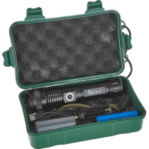 LED TASKULAMP "TACTICAL" LAETAV 1500LM XHP50, 15W IPX8 GEKO