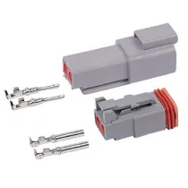 PISTIKUPESA+PISTIK DEUTSCH DT 2-PIN BLISTER 1TK M+