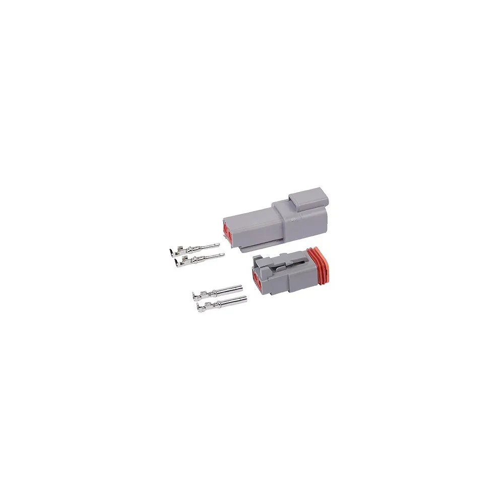 PISTIKUPESA+PISTIK DEUTSCH DT 2-PIN BLISTER 1TK M+