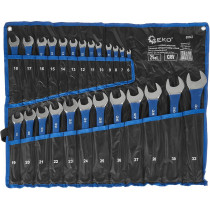 25-OS. SILMUS-LEHTVÕTMETE KOMPL. 6-32MM TEKSTIILKOTIS (VÕTI PU-KATTEGA) GEKO