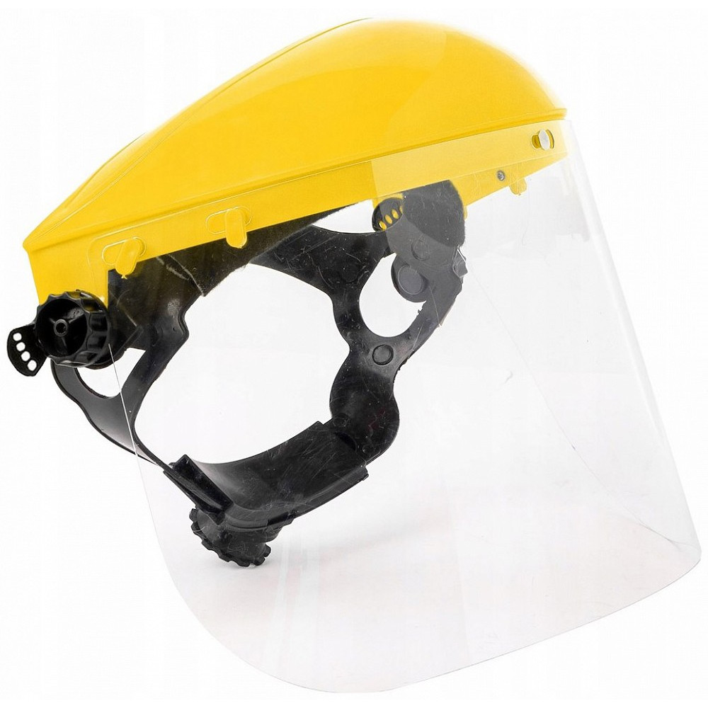 TÄISNÄOMASK KÄIAMISEKS/TRIMMERDAMISEKS PVC-VISIIR GEKO