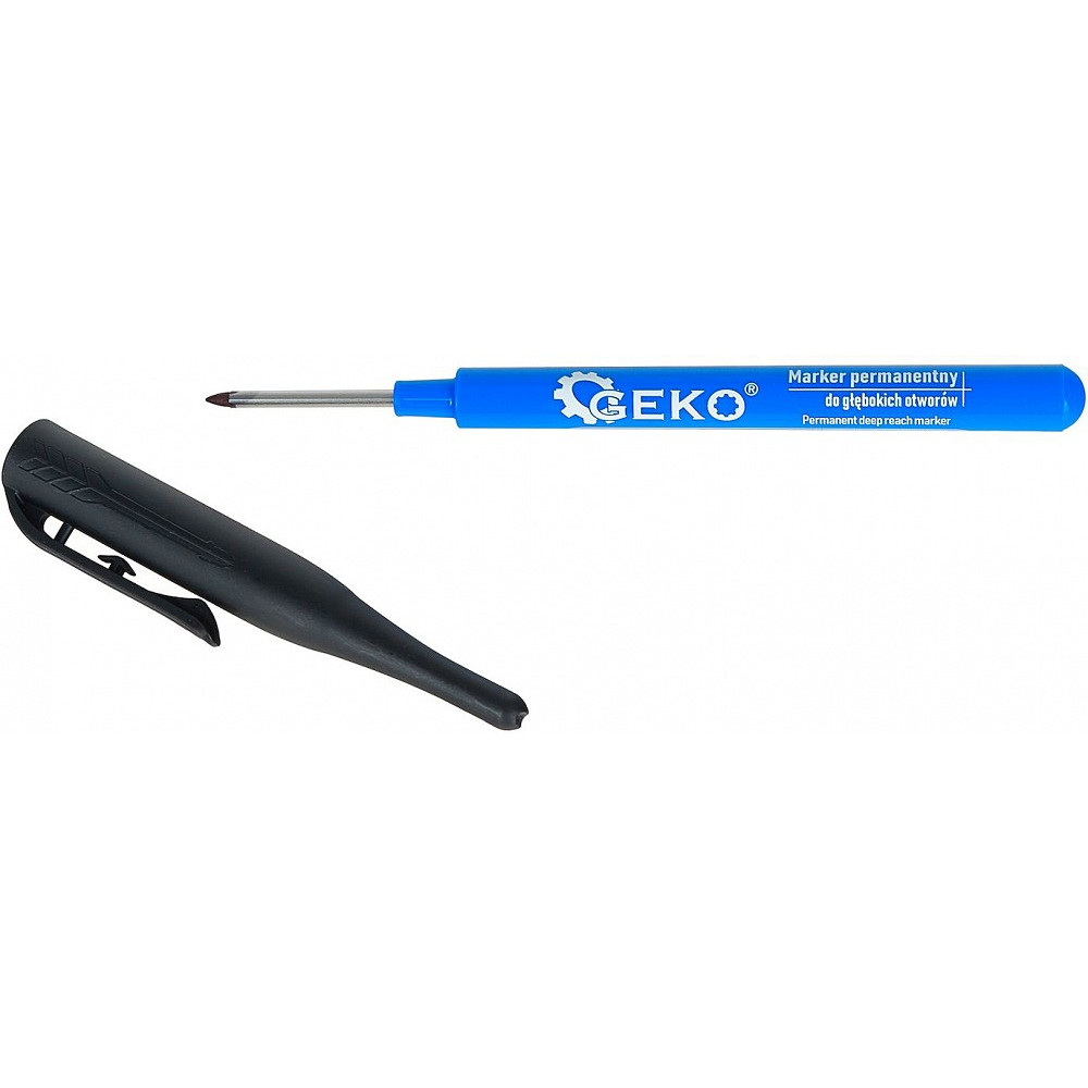 MARKERPLIIATS SÜGAVATELE AVADELE 150MM, MUST GEKO