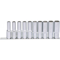 10-OS. 1/2" PIKKADE PADRUNITE KOMPL. 10-19MM, SIINIL KS TOOLS