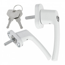 AKNA KÄEPIDE VÕTMEGA ALUMIINIUM VALGE KELTIN