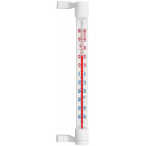 VÄLISTERMOMEETER VALGE 205X17MM KELTIN