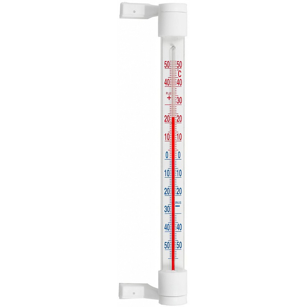 VÄLISTERMOMEETER VALGE 205X17MM KELTIN