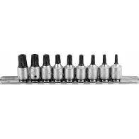 9-OS. 1/4" AVAGA 5-TORX PADRUNOTSIKUTE KOMPL. TS10-TS50 TRIUMF