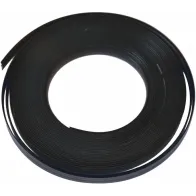 PP POLÜPROPÜLEEN RIBA 9M, 11MM LAI, MUST, PLASTIKEEVITUSELE TRIUMF