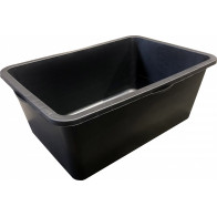SEGUVANN KANDILINE 90L KÄETUGEDEGA PLAST MUST 763X510X305MM