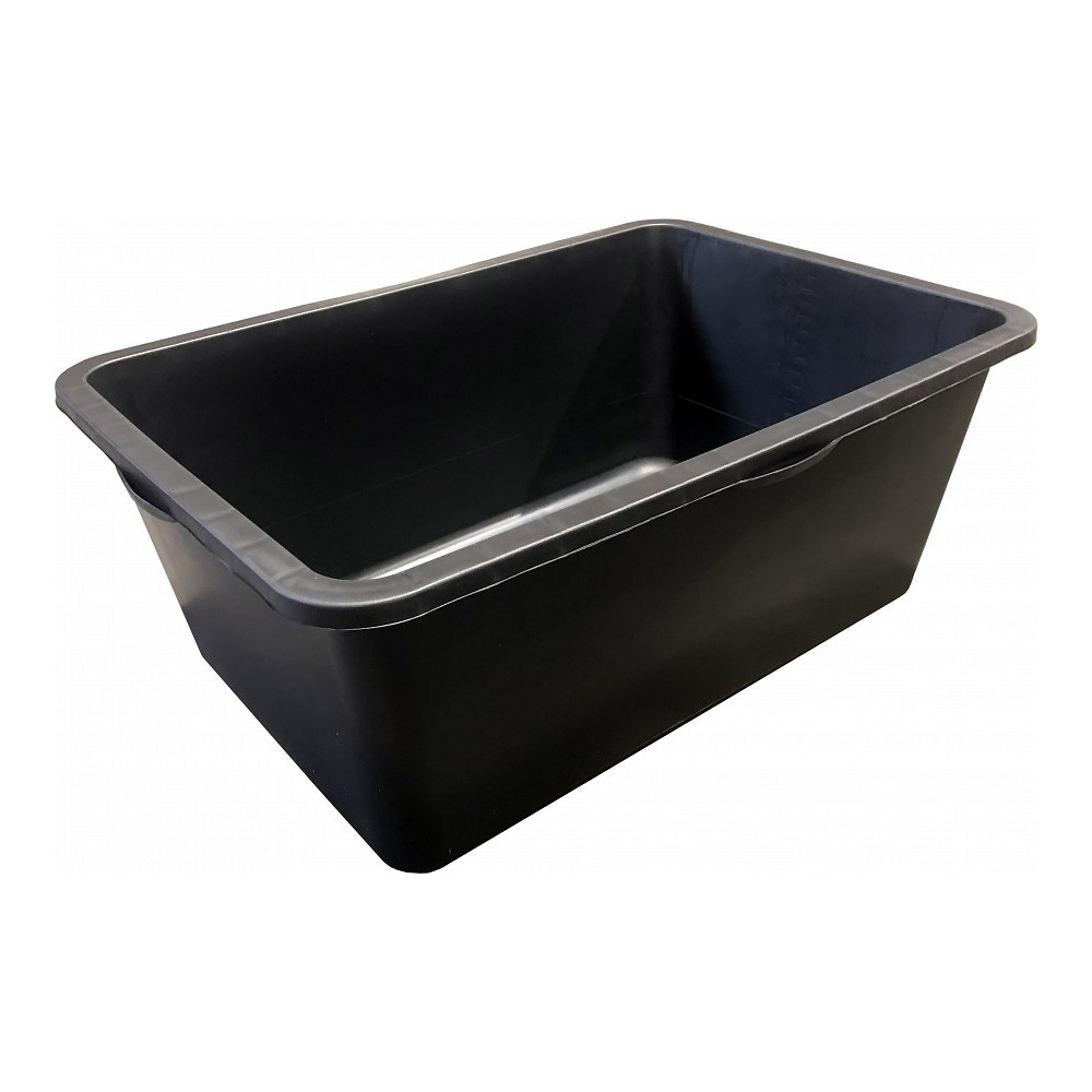 SEGUVANN KANDILINE 90L KÄETUGEDEGA PLAST MUST 763X510X305MM