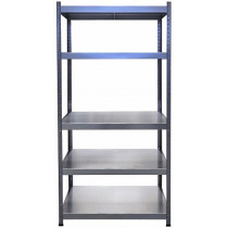 LAORIIUL 1800X900MM, METALL, SÜGAVUS 400MM, 5-RIIULIGA, 120KG/RIIUL