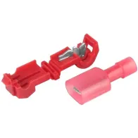 T-TÜÜPI VAHELEASTUJA/RÖÖVELLIIDES PUNANE 0,5-1,5MM 22-18AWG 15A 5TK CARMOTION